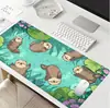 Popular Tapete de Mesa de Tierra de Diatomeas, Estilo Largo Grande, Antideslizante y Absorbente de Agua para Teclado de Computadora, Múltiples Diseños Disponibles, Dropshipping Disponible