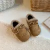 Zapatos para Niña 2026 Invierno Nuevas Llegadas Zapatos Peludos para Niña Zapatos de Algodón para Niña Zapatos de Invierno para Bebé Algodón de Dos Capas con Borrego Zapatos Birkenstock