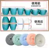 Tapa de Silicona de Grado Alimenticio Transfronteriza para Taza, Cubierta Antipolvo para Taza de Agua, Taza de Té, Resistente a Altas Temperaturas, Anti quemaduras, Base Aislante Térmico, Estante de Almacenamiento para Tazas de Café