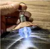 Llavero con bombilla flash luminoso led regalo juguete regalo pequeño colgante regalo joyería novedosa fabricante al por mayor