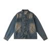 STIWAUP Guofeng Vintage Washed Denim Jacket Masculino e Feminino Novo Chinês Casual Tooling Moda Marca Jaqueta J605