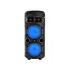 Cilindro nuevo transfronterizo de 4 pulgadas RGB audio portátil exterior portátil subwoofer de alto volumen bluetooth inalámbrico