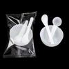 Tigela para Máscara Embalada Individualmente, Espátula de Mistura, Colher Medidora de Pó para Máscara 10g, Capacidade de 20ml, Recipiente de Água 20g, Conjunto de Ferramentas de Três Peças
