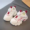 Zapatos infantiles de moda, zapatillas deportivas para niños, zapatos de malla transpirable para primavera y otoño para estudiantes de primaria, adolescentes, niños mayores y niños