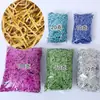 20-50-100g empaque multigramo color seda brillante brillo de seda relleno para caja de regalo de dulces de rafia