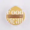 Conjunto de Caixa de Pós com 100% Algodão em Formato de Gota de Algodão Doce, Não Absorvente de Pó, Esponja de Beleza Almofadada Elástica, Ferramenta Especial de Maquiador