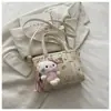 Bolsa de Compras con Estampado de Kt, Bolso de Hombro Único para Mujer, Bolso de Mano Clásico Nuevo, Bolso Tote de Gran Capacidad para Niñas