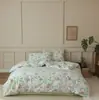 Nuevo Conjunto de Cuatro Piezas de Algodón Algodón Pastoral Pastoral Primavera y Verano 2025