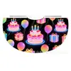 Capas de Fiesta de Cumpleaños Europeas y Americanas Hechas a Medida de Fábrica, Capas Infantiles con Estampado de Pastel, Chalecos Atados con Globos