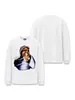 Camiseta de manga larga Stewell ASAP ROCKY de alta calle americana, lavado pesado para hombre, top holgado de hombros caídos de comercio exterior