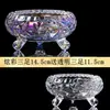 Cinzeiro grande de vidro, cristal estilo europeu, criativo, estiloso, personalizado, adequado para sala de estar, quarto, escritório, KTV, hotel