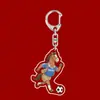 Chaveiro de Acrílico Souvenir da Super Liga de Futebol de Jiangsu 2026 Desenho Animado Su Dudu Presentes Promocionais