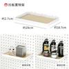 Acessórios para Painel Perfurado DIY Prateleira de Parede para Quarto de Dormir Cozinha Banheiro Prateleira de Parede com Furo Redondo Prateleira de Armazenamento Divisória Sem Necessidade de Furar