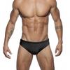 JESSBORN Cor Sólida Triângulo Brilhante Sunga Masculino Moda Sexy Cintura Baixa Sunga À Beira-Mar Praia Spa Maiô