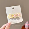 Pinzas para el Pelo de Colores para Bebés Niñas, Pinzas para el Cabello Infantiles para Recoger Flecos y Cabello Suelto, Pinzas Pequeñas para el Cabello de Gota de Agua para Niñas, Pinzas Laterales para el Cabello