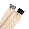 Parche Mágico para el Cabello del Mismo Estilo que Zhao Lusi, Parche para Flequillo para Mujeres, Diadema de Lana Tejida para Otoño e Invierno, Diadema para Lavarse la Cara, Parche Adhesivo