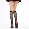 Calcetines de Media Pantorrilla de Color Sólido con Pedrería, Patrón de Estrella, Calcetines de Media Pantorrilla Antidesgarros para Mujer, Calcetines Adelgazantes de Presión Tz503009