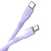 Cable de Datos de Silicona Tipo C Doble Carga Rápida de 120W Adecuado para Apple 16/17 Huawei Notebook Cable de Carga 6A Transfronterizo