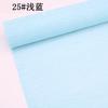 Papel Crepé Colorido de 25 cm, Papel Arrugado para Rizos, Empaque de Flores, Manualidades DIY para Jardín de Infancia, Producción Floral