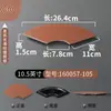 Prato de Louça de Melamina Imitação de Porcelana Prato de Jantar de Plástico Travessa Prato para Churrasco Prato de Sushi Prato Criativo para Fondue Prato para Pratos Comerciais