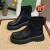 Botas Martin versátiles para mujer, nuevas botas estilizadas de otoño e invierno 2026, botas Chelsea de suela gruesa que aumentan la altura, botas de algodón afelpado.
