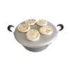 Anillo de Olla de Aluminio Puro Antiguo para Uso Doméstico, Adecuado para Hacer Pasteles de Sésamo, Horno Tradicional, Plancha Individual, Anillo de Olla Individual