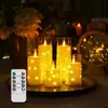 Vela electrónica LED con pantalla de 7.5 cm, luces de cadena, producto transfronterizo más vendido para Navidad, Halloween, Año Nuevo, regalos de decoración para el hogar
