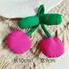 Estilo Coreano Relleno de Algodón Decoraciones de Fruta Cereza Accesorios DIY Flores Lindas de Moda Accesorios para Ropa