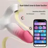 Vibrador Vestível com Controle Remoto Sem Fio, Design Telescópico e de Sucção, Massageador Pessoal Feminino para Uso ao Ar Livre