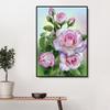 Mosaico 5D Pintura Decorativa Diamante Completo Feito à Mão DIY Planta Flor Pintura Diamante Estilo Fresco Ornamento de Mesa e Armário 3D