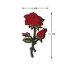 Serie de flores de tendencia clásica ropa tela pegatinas aplique bordado puede ser punto marca registrada patrón de bordado fábrica venta al por mayor