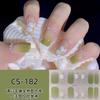 Calcomanía para Uñas de Gel sin Horneado Impermeable Duradera 3D Parche Adhesivo para Uñas Removible Usable Película de Esmalte de Uñas Calcomanía Completa