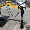 Exportado para os Estados Unidos Fabricante de Acessórios para Escavadeira Conector Rápido Broca Garra Mecânica Pinça de Garra Caçamba Estreita