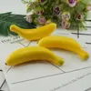 Modelo de fruta pequeña de simulación, plátano falso pequeño, accesorios, juguetes para niños, adornos de frutas y verduras, decoración de gabinete para el hogar