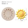 Molde de Chocolate Flip Açúcar Sol Lua Arco-Íris Molde Decorativo de Bolo Sorridente gesso Aromaterapia DIY Molde de Plástico Gota