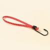 Correa Plana Elástica de Látex Enganchada, Correa para Equipaje, Cuerda Elástica para Kayak, Cuerda para Exteriores, Elástico para Maleta
