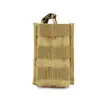 Bolsa táctica MOLLE para deportes al aire libre, bolsa de cintura, colgante para deportes al aire libre, bolsa de clip de enlace único M4