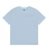 26 Novos Modelos de Camisetas Unisex Soltas de Manga Curta com Estampa de Slogan de Marca Europeia e Americana Tendência para Dropshipping