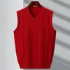 Suéter masculino de lã engrossado para outono e inverno, suéter de tricô grosso com zíper em V, suéter de tricô casual plus size para usar como base