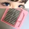 Set de Pestañas Postizas Transfronterizo, Volumen Grande, Pestañas Postizas Voluminosas, Rizadas Naturalmente, No Suaves ni Frágiles, Llenas de Apariencia y Tacto Naturales, Adecuado para un Look Natural Sin Maquillaje