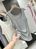 ¡Serie de seda de morera y lana! Súper cómodo de llevar, suave y acogedor~ Corte relajado, cuello en U favorecedor, se puede usar como capa interior o exterior, chaleco, camiseta sin mangas