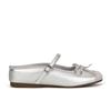 Zapatos Planos de Ballet para Mujer Estilo Mamá Uva Lazo Francés Aumentadores de Altura, Mocasines de Verano para Exteriores con Punta Cerrada