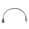 Adaptador de dados USB tipo C fêmea para B macho Android, cabo para caixa de HD externo de celular, impressora, scanner