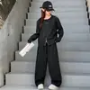 Conjunto Casual para Niña 2026 Moda Primavera Elegante Top Redondo con Pedrería y Pantalones de Pierna Ancha Conjunto de Dos Piezas