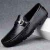 Zapatos de Hombre de Piel Genuina 2026 Nuevo Estilo Zapatos de Negocios Británicos Transpirables Suela Suave Zapatos Casuales Mocasines Slip-on Hombre