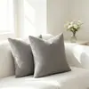 Capa de almofada para cabeceira de cama estilo nórdico Amazon, capa de almofada para cadeira, capa de almofada quadrada, capa de almofada dupla face de pelúcia em forma de anel