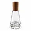 Garrafa cônica em estoque para atacado com design de fundo vulcânico, frasco refil de perfume de 30ml, frasco spray de fundo grosso, textura de alta qualidade, à prova de vazamentos