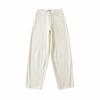 Calça Machete Feminina Estilo Americano Vintage Lavada em Arco Calças Primavera 2025 Spice Girl Micro-silhueta Jeans de Cintura Alta