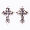 Accesorios de Joyería DIY Colgante de Cruz Retro de Aleación de Zinc Exportación Aliexpress Ebay Modelo Más Vendido 1818