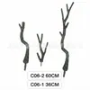 Troncos de Árbol Grandes y Pequeños Simulados, Ramas Muertas y Ramitas; Materiales para Troncos de Árboles Bonsái; Troncos de Árbol Decorativos para Jardines; Árboles Artificiales de la Fábrica Original